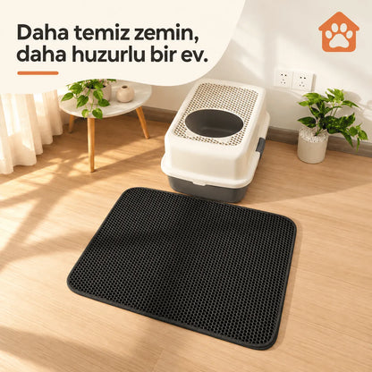 PatiKöşem Elekli Kum Paspası - Temiz Kal!